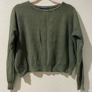 Brandy Melville Olive Green Sweater